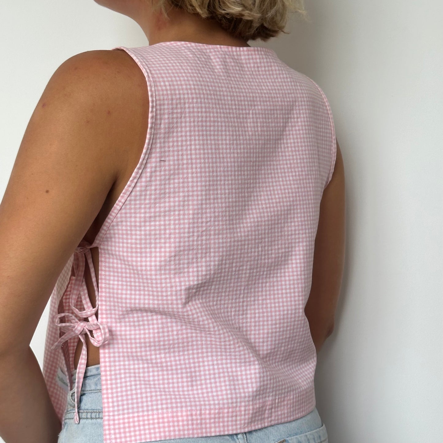 Haut Noeud Côté Vichy Rose