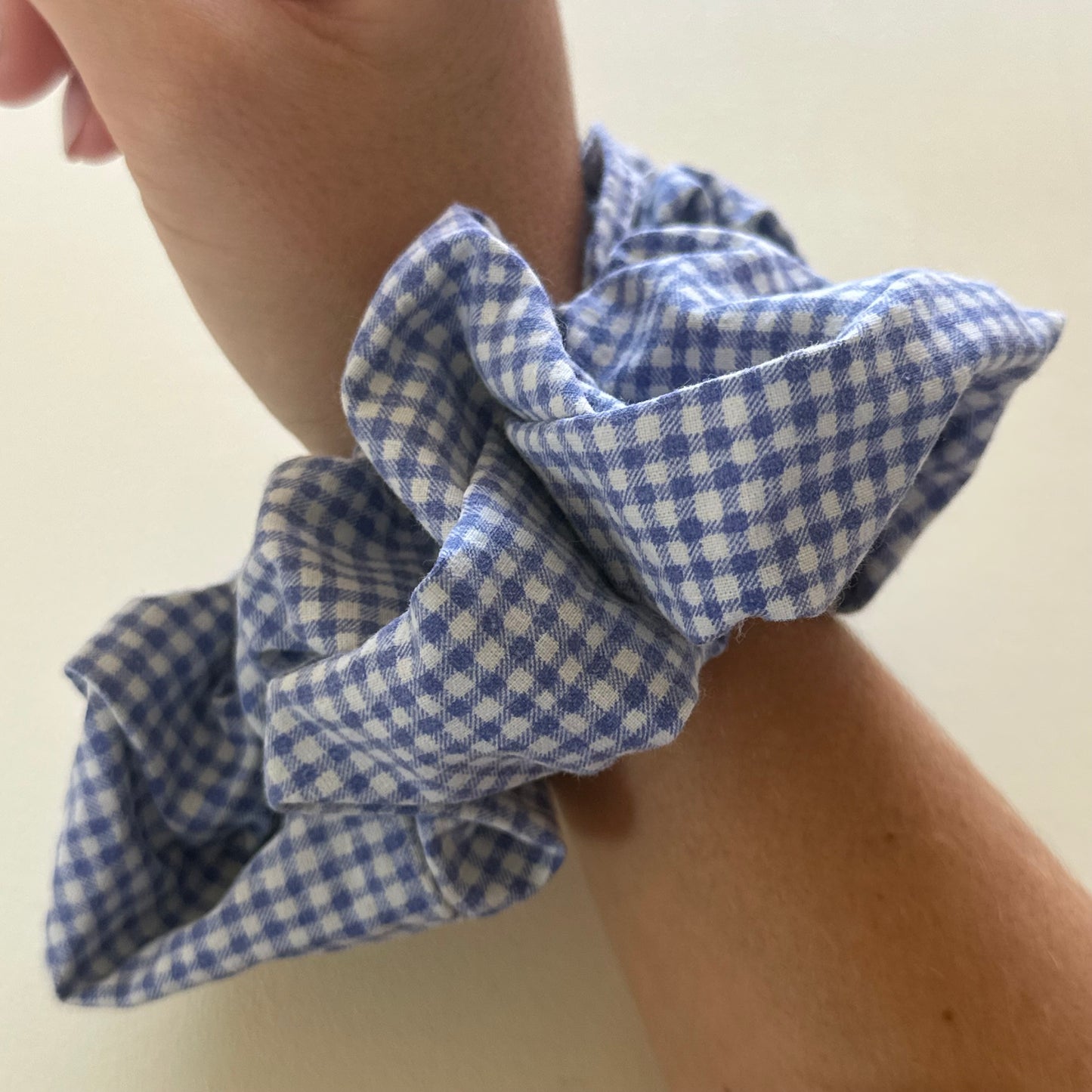 Grand Chouchou Vichy Bleu