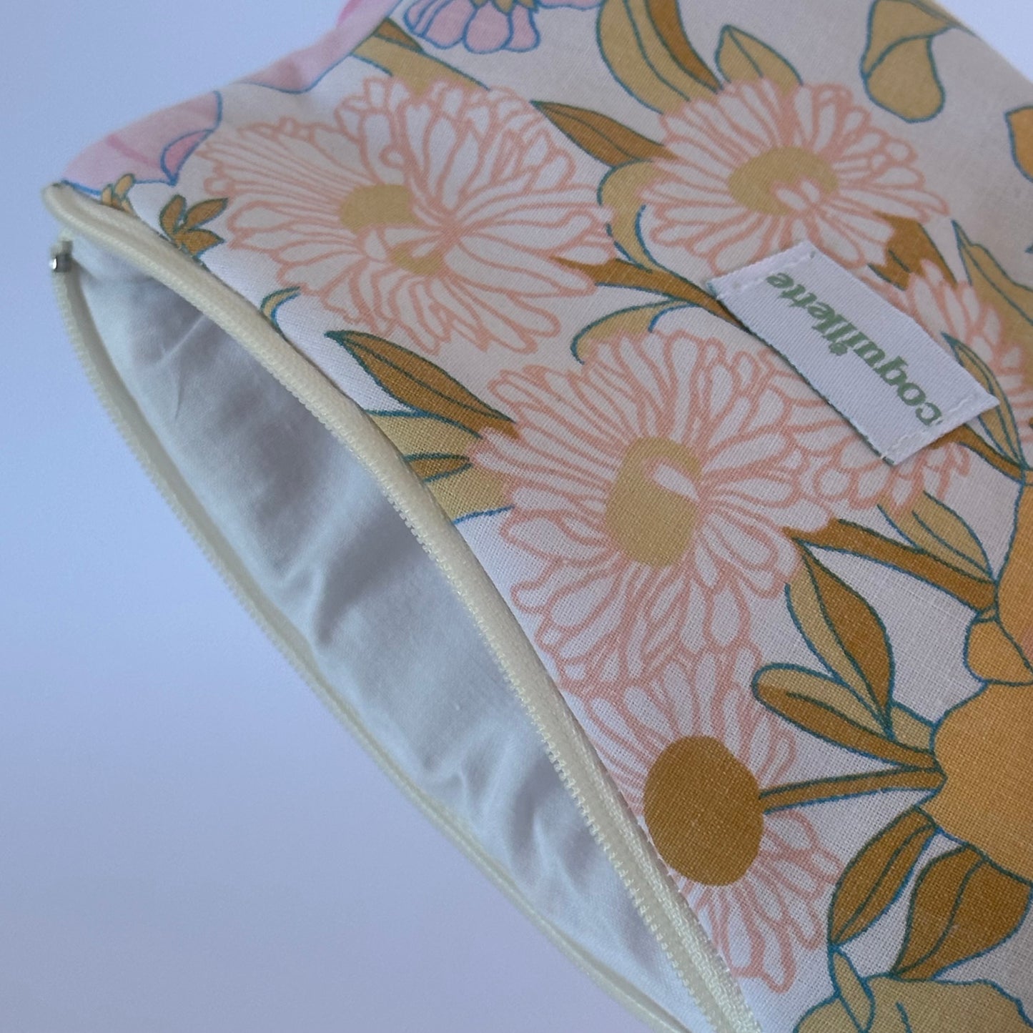 Pochette Fleurs Rose