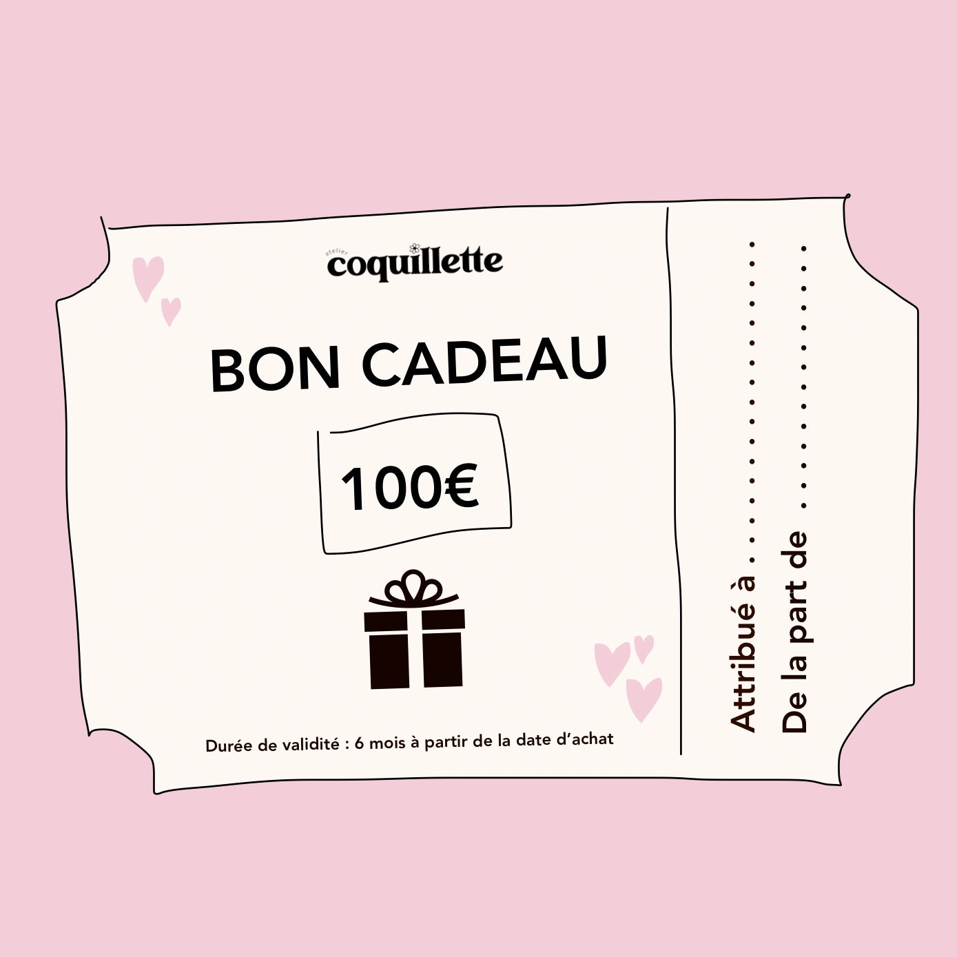 Bon Cadeau 100€