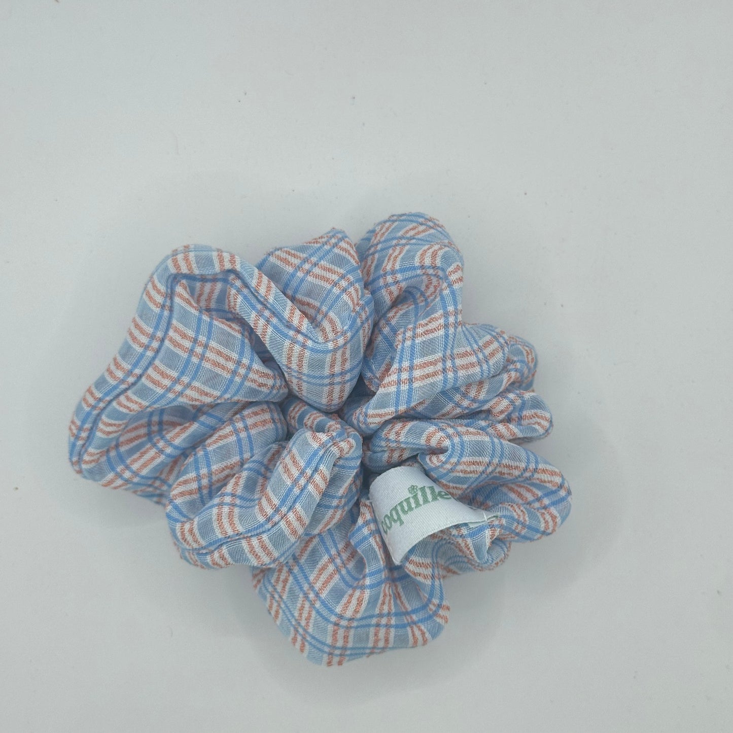 Chouchou Carreaux Bleu