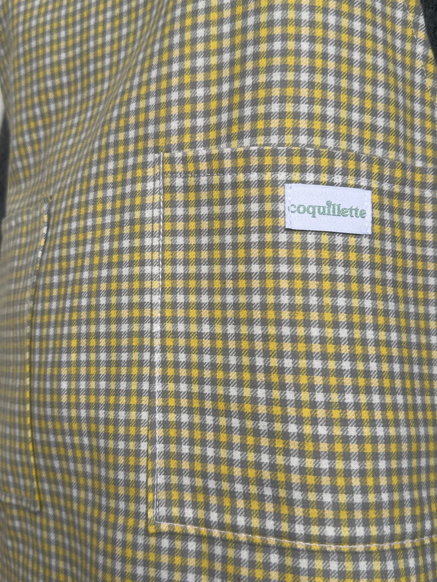 Robe Tablier Jaune T34