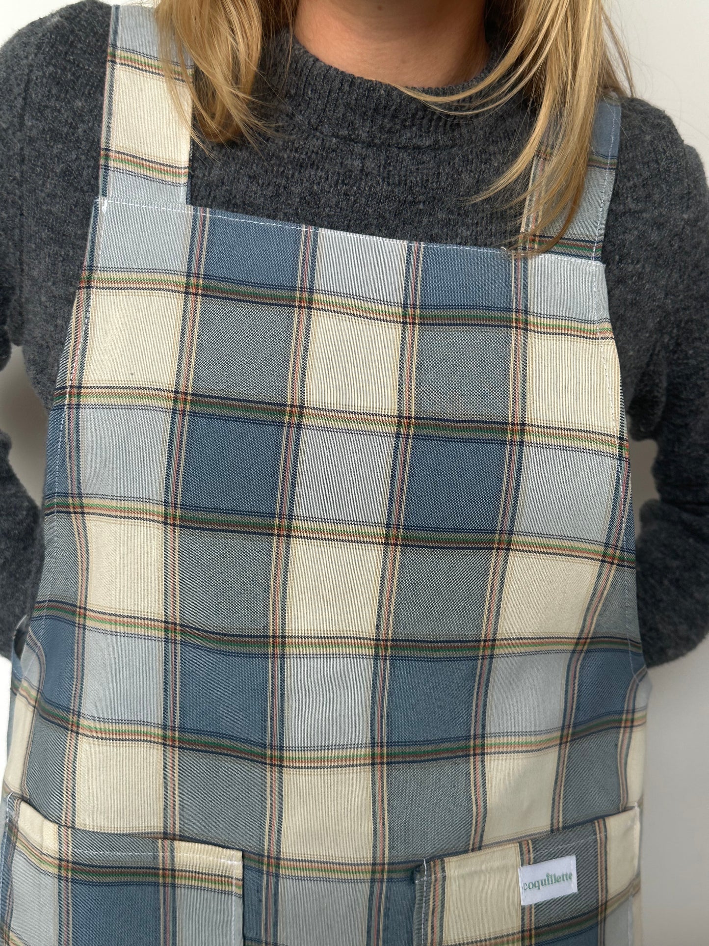 Robe Tablier Carreaux T34