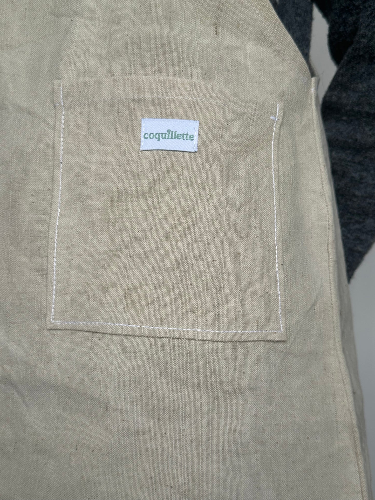 Robe Tablier Lin T34