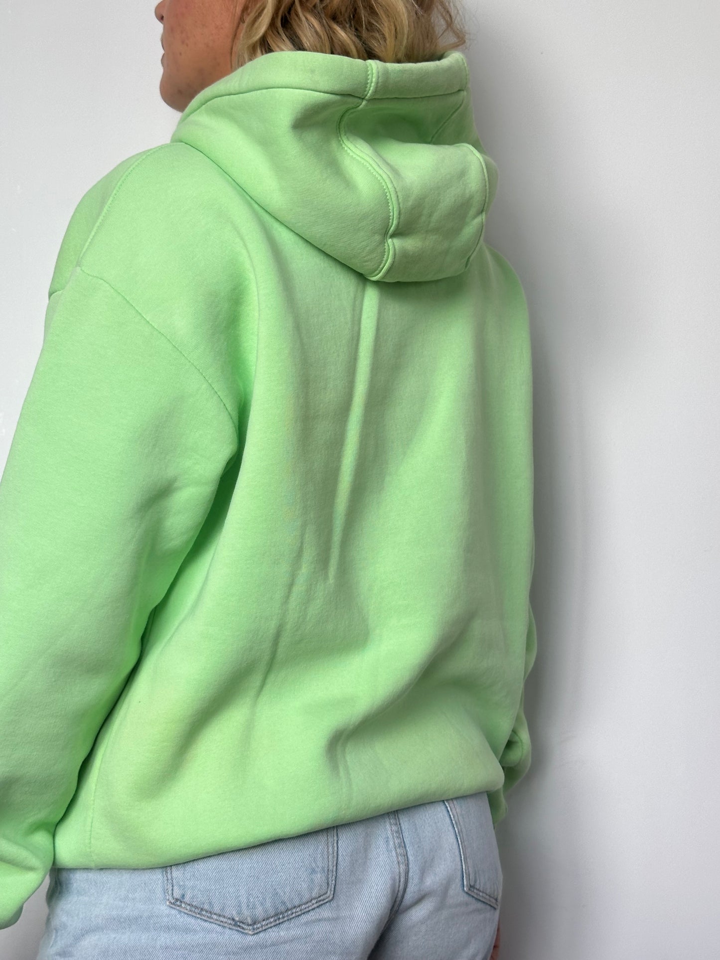 Sweat Capuche Vert T40
