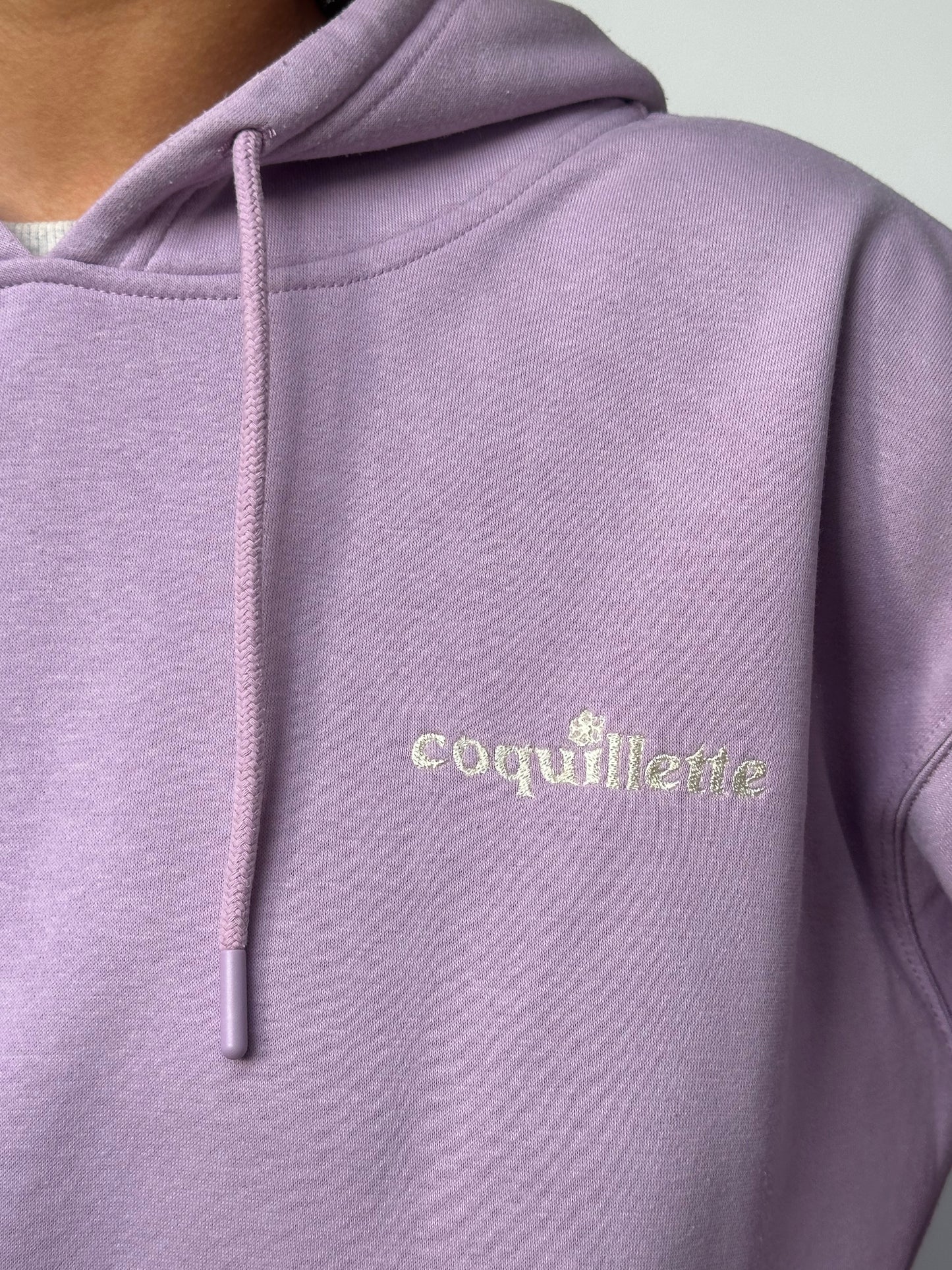 Sweat Capuche Lila T40