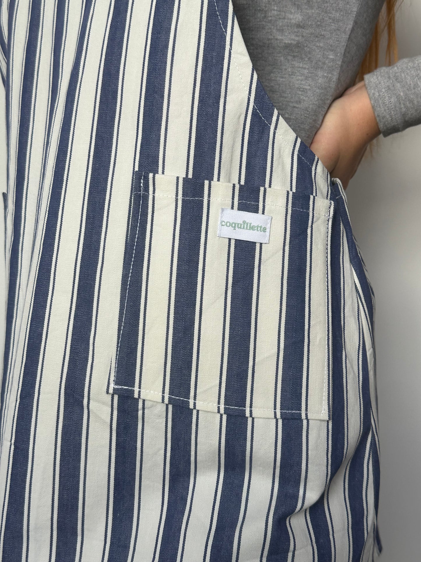 Robe Tablier Rayée T40