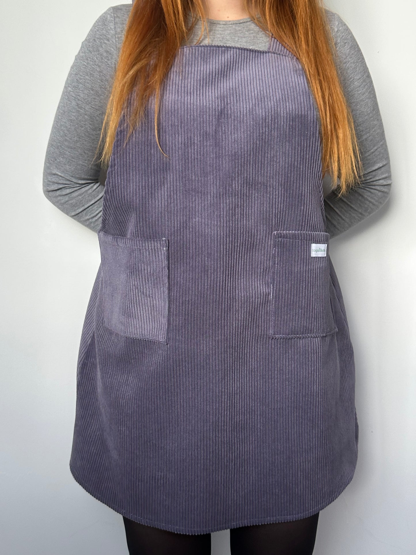 Robe Tablier Velour T40