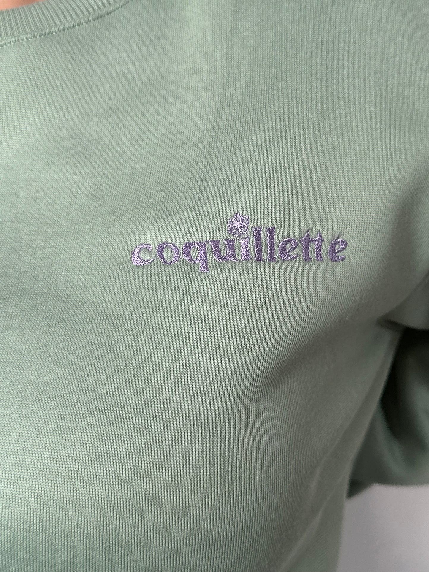 Sweat Vert d’Eau T42