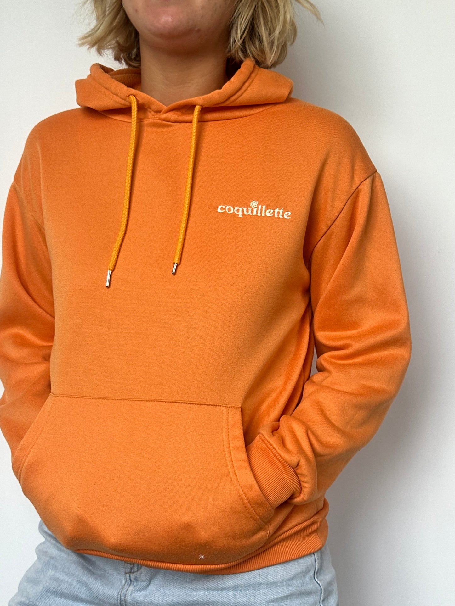 Sweat Capuche Orange T38