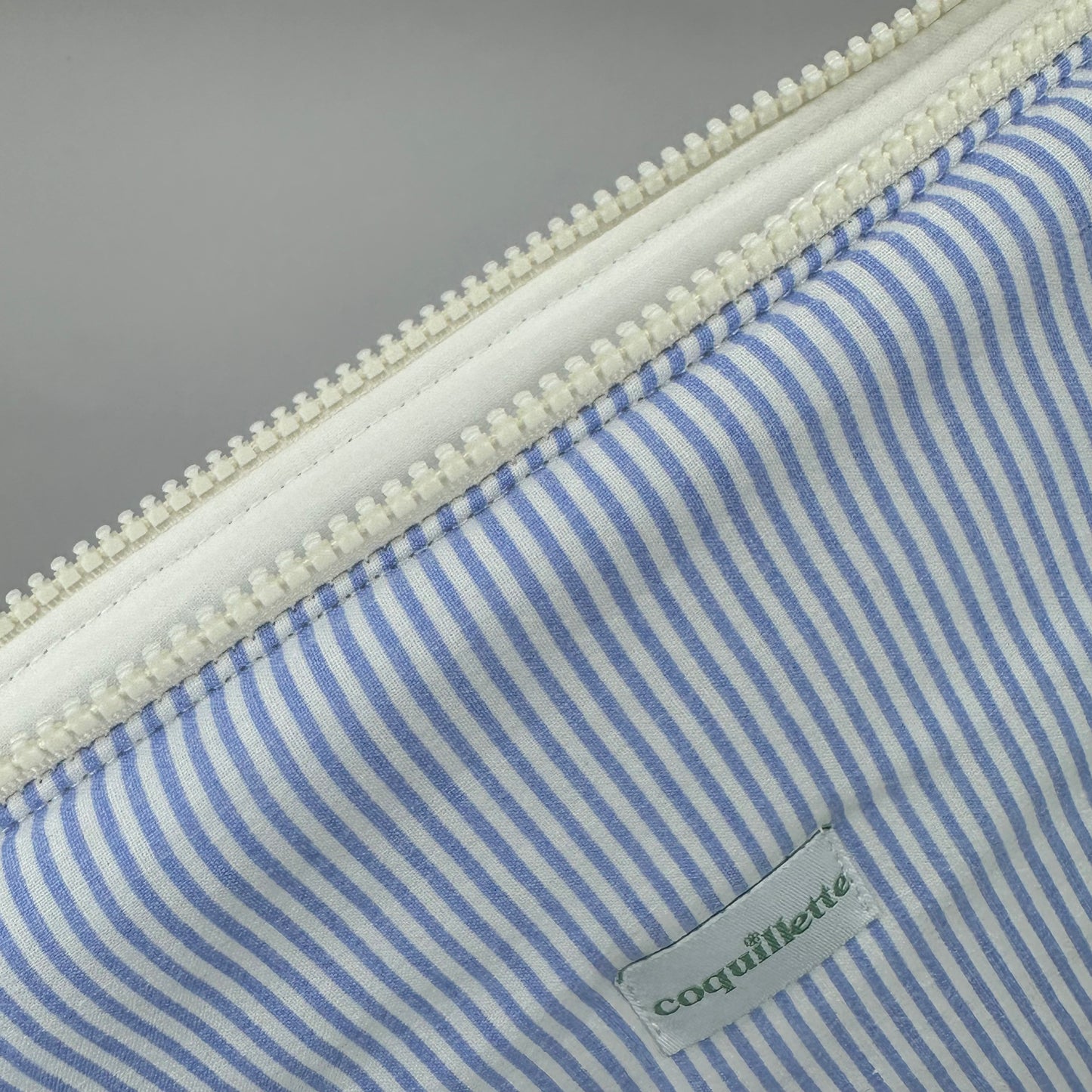 Grande Pochette Rayé Bleu