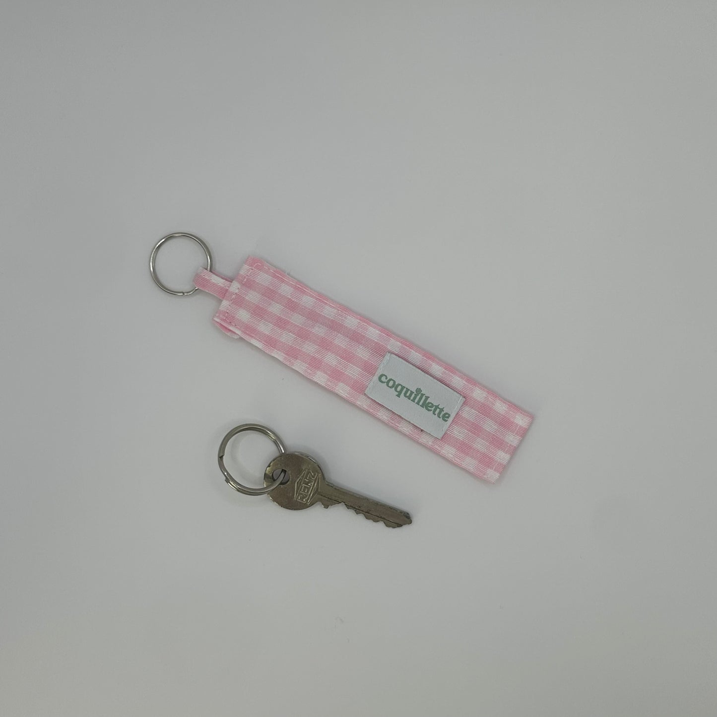 Porte Clé Vichy Rose