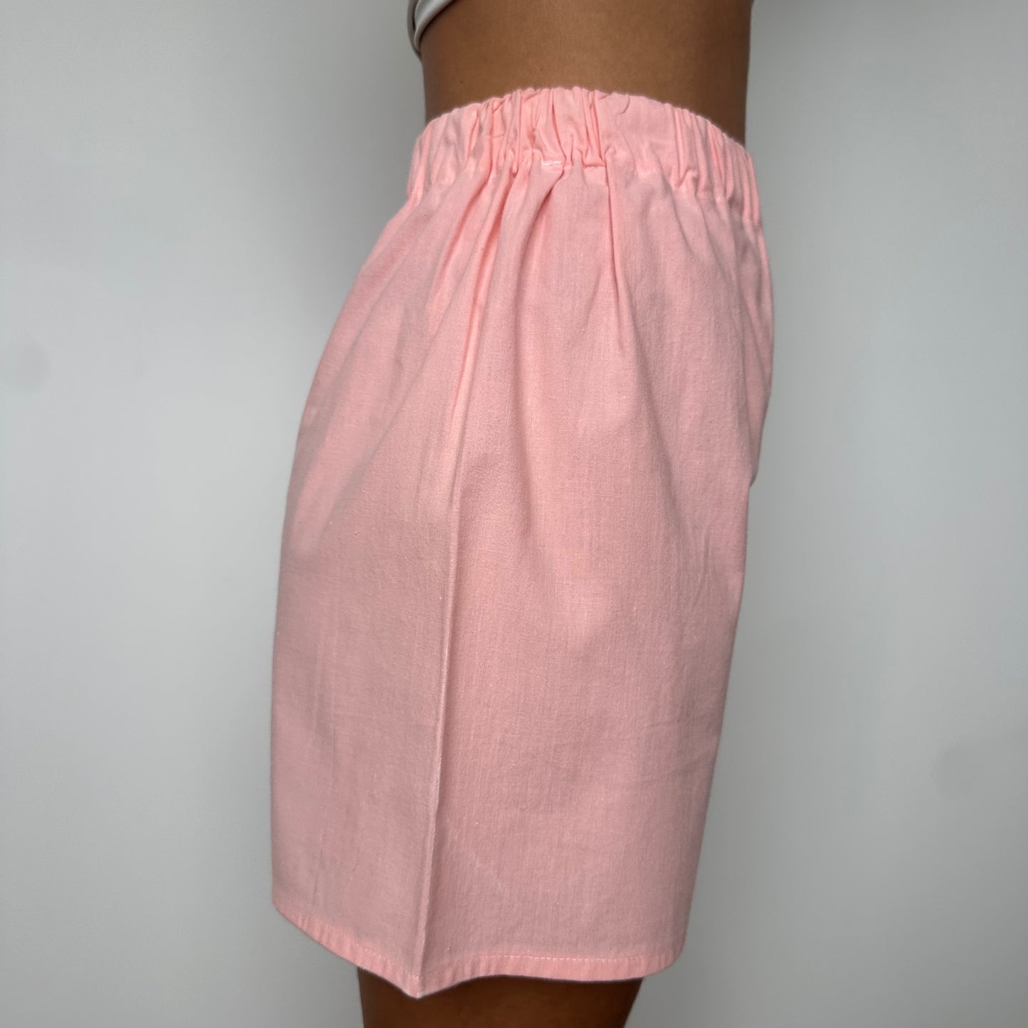 Short Uni Rose Saumon