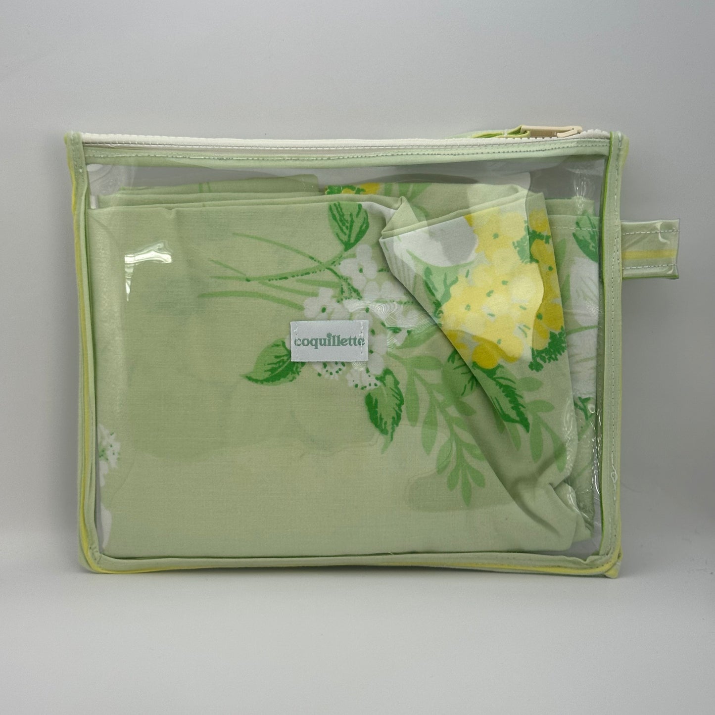 Pack de plage Vert Fleurs