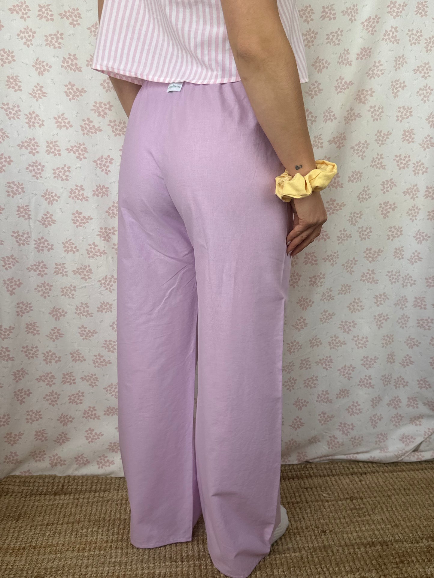 Pantalon Uni Lila