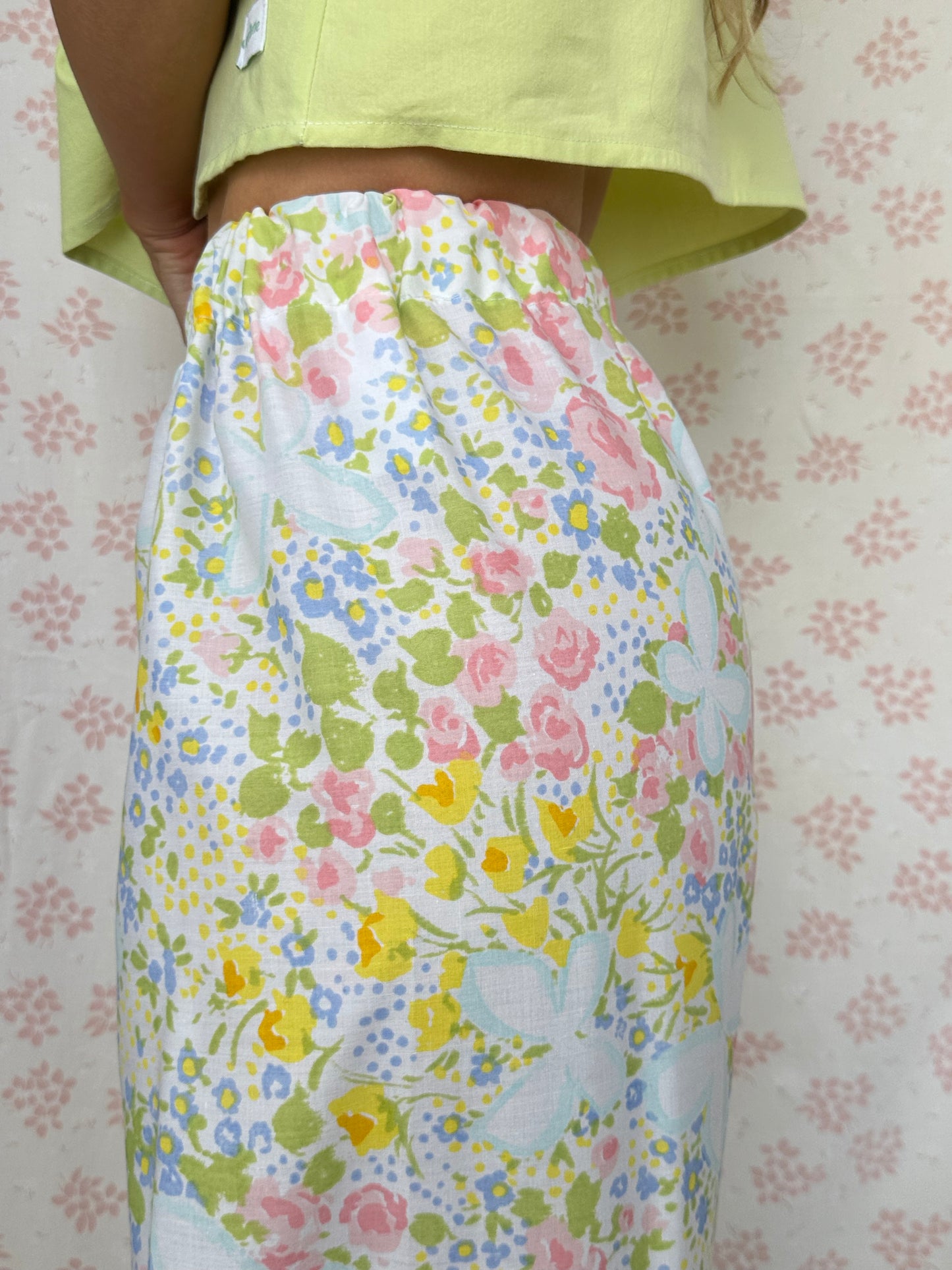 Pantalon Fleurs