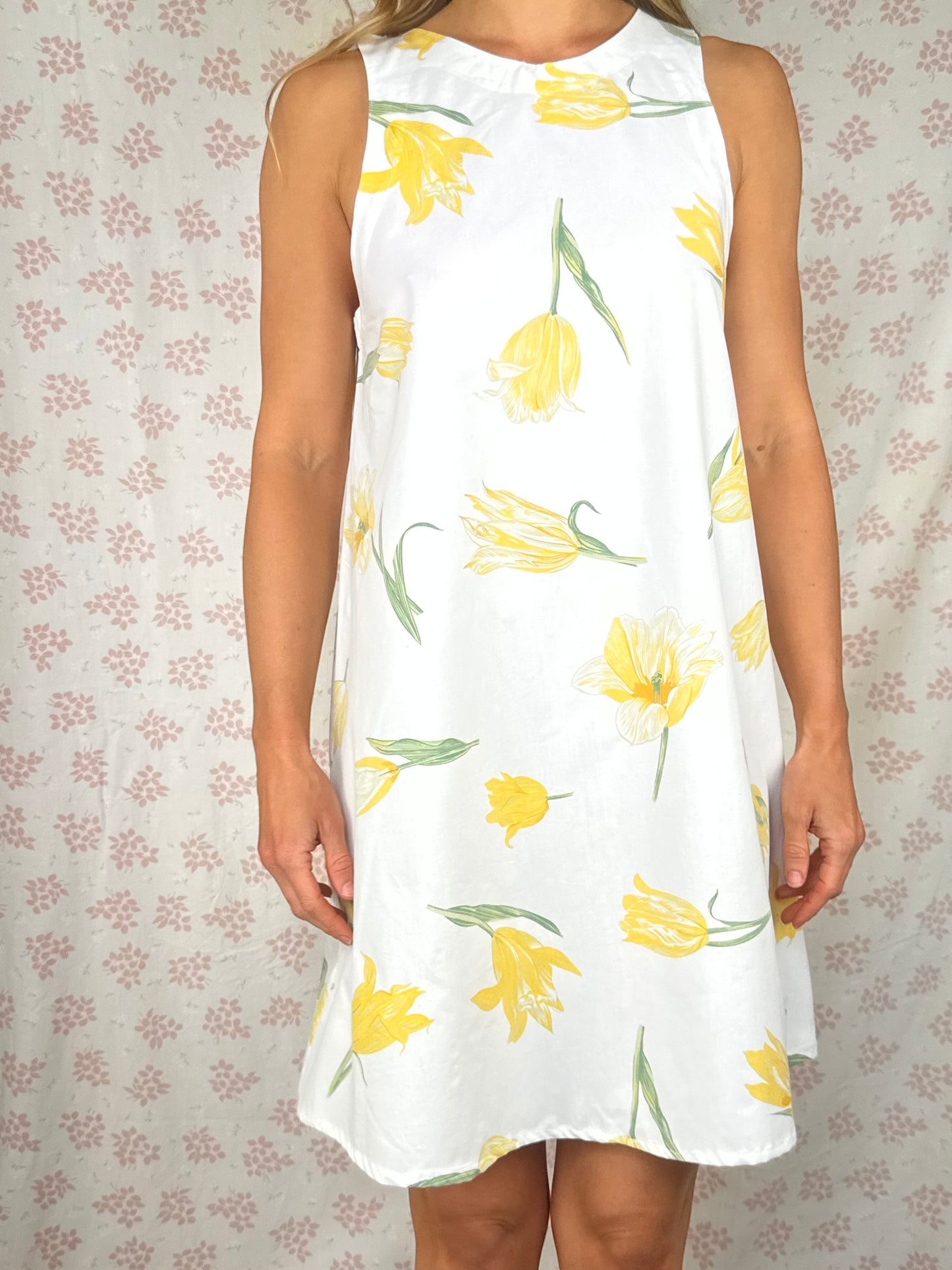 Robe Col Tulipe