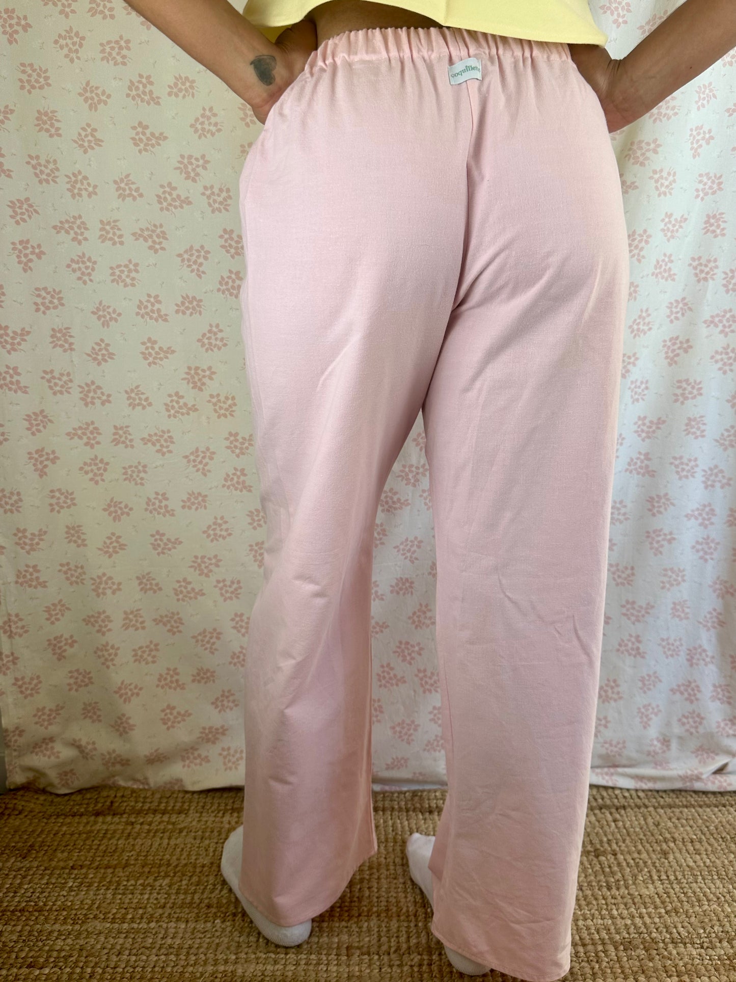 Pantalon Uni Rose