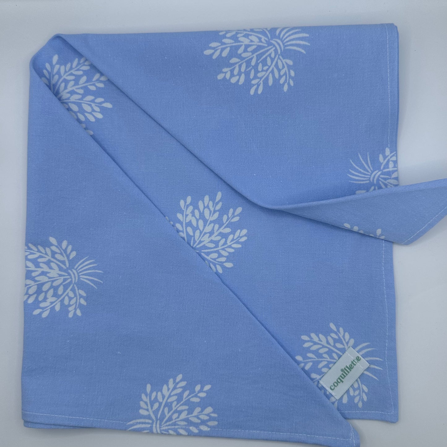 Grand Foulard Bleu