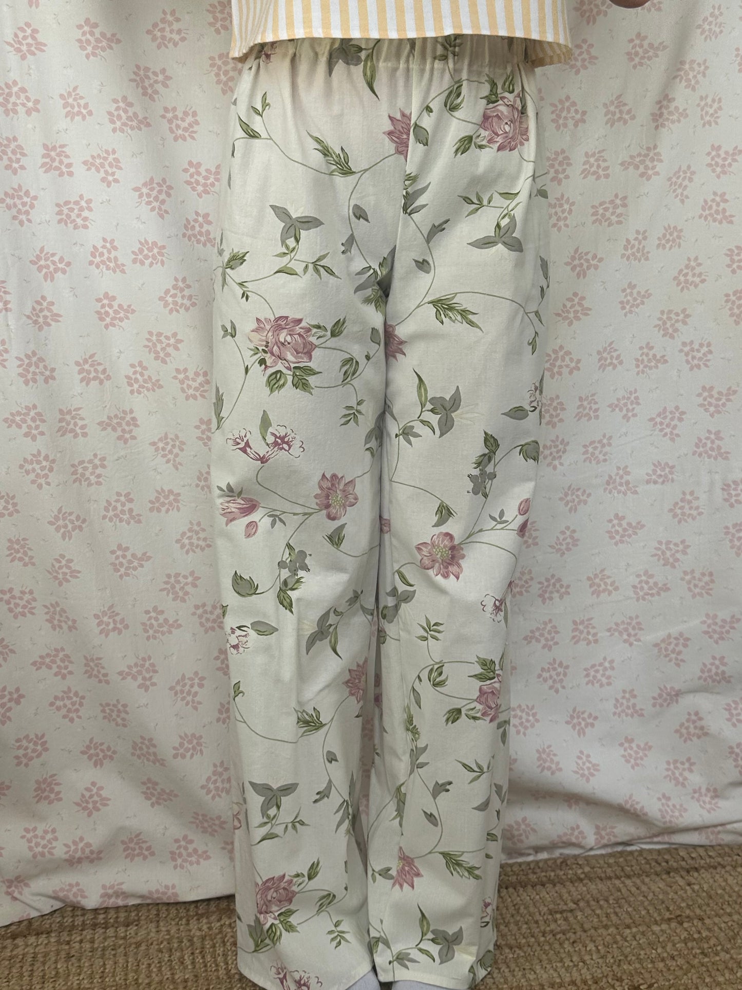Pantalon Fleurs
