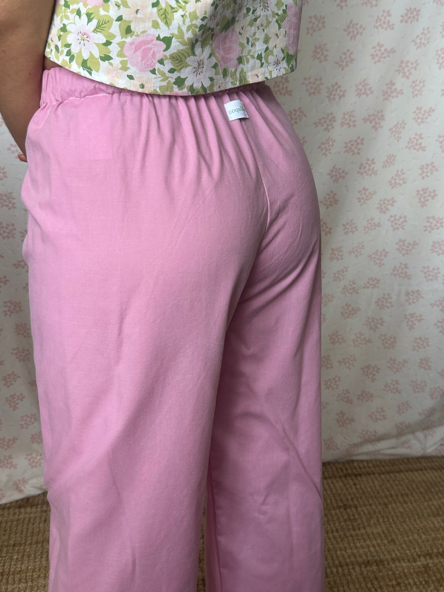Pantalon Uni Rose