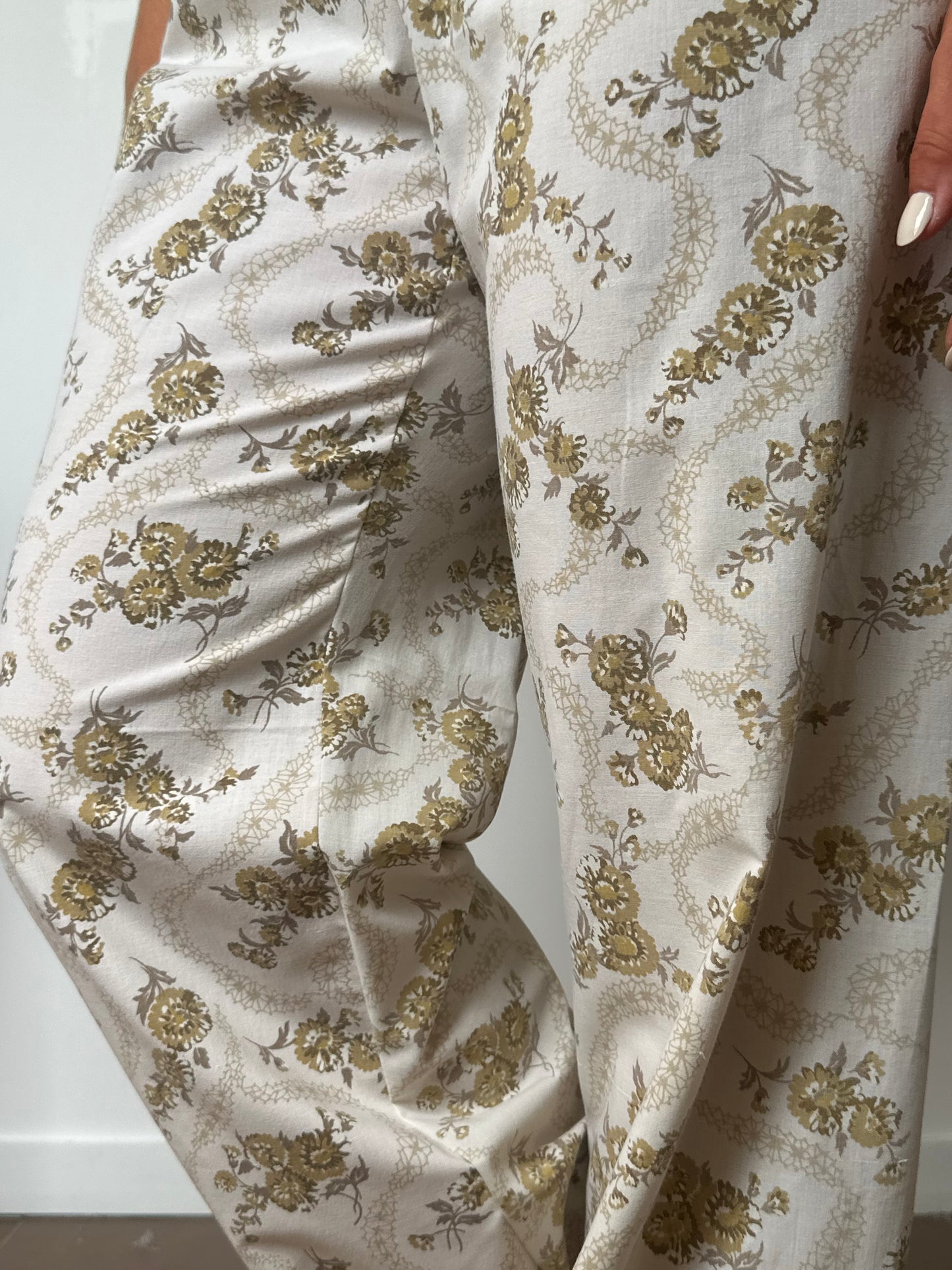 Pantalon Fleurs