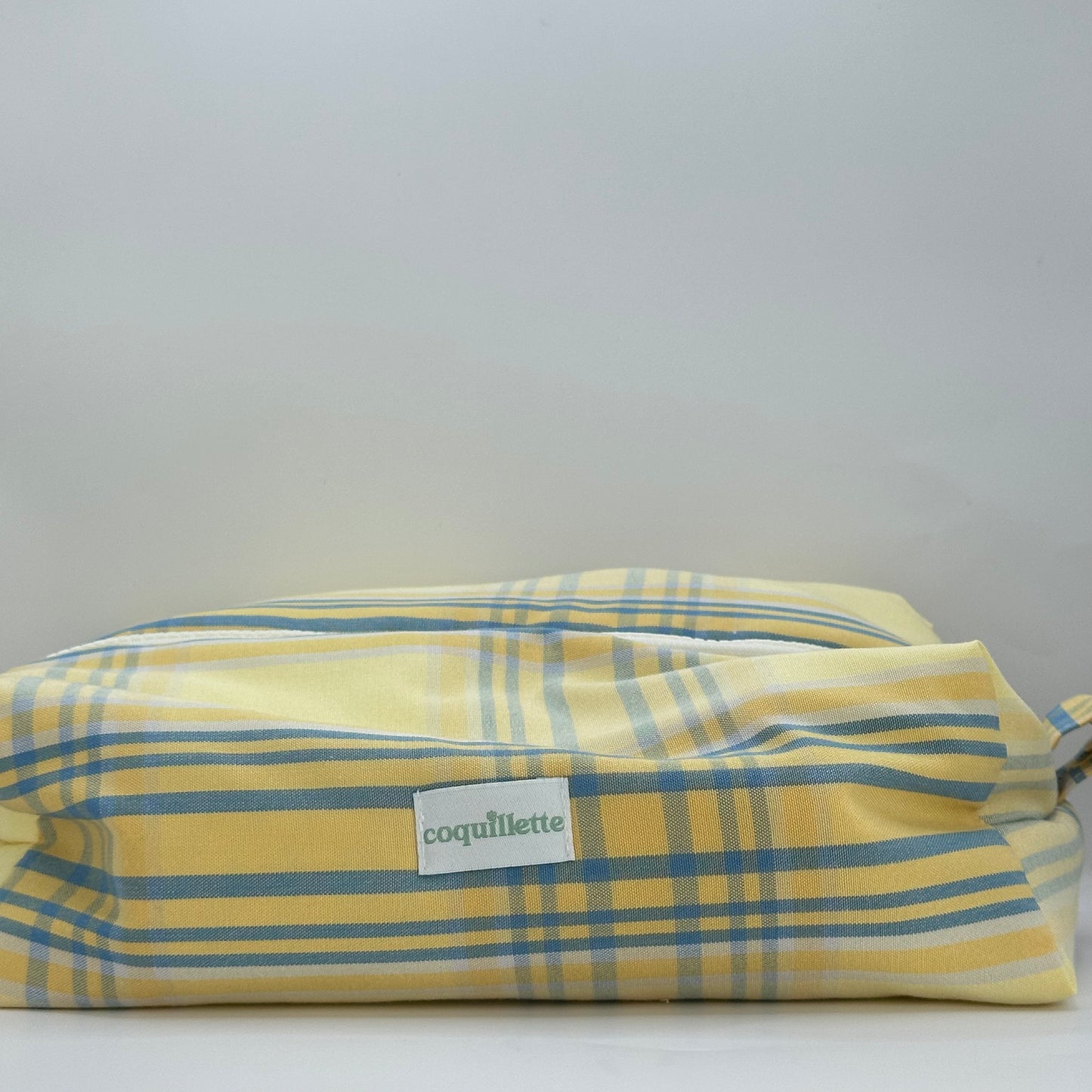Trousse de toilette Jaune Carreaux