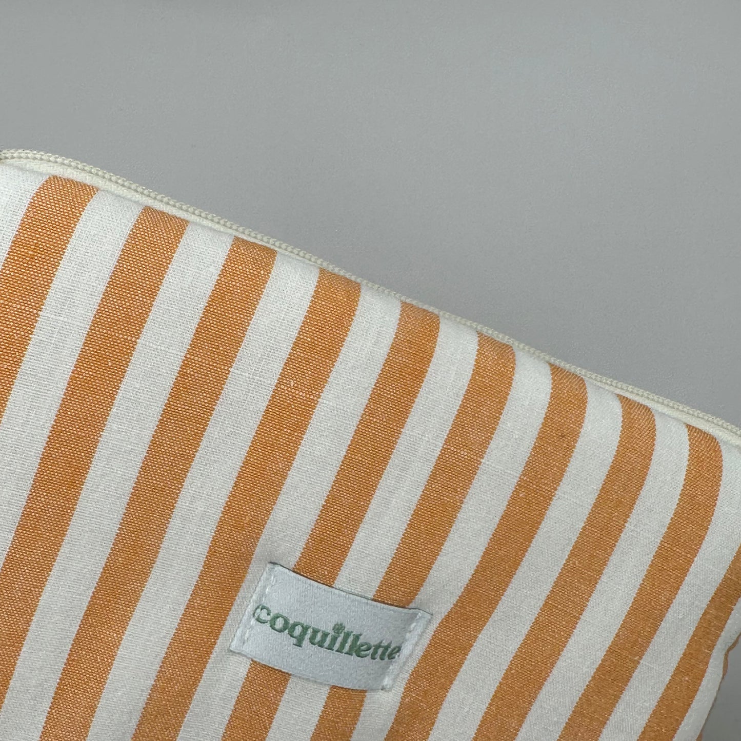 Pochette Rayé Orange