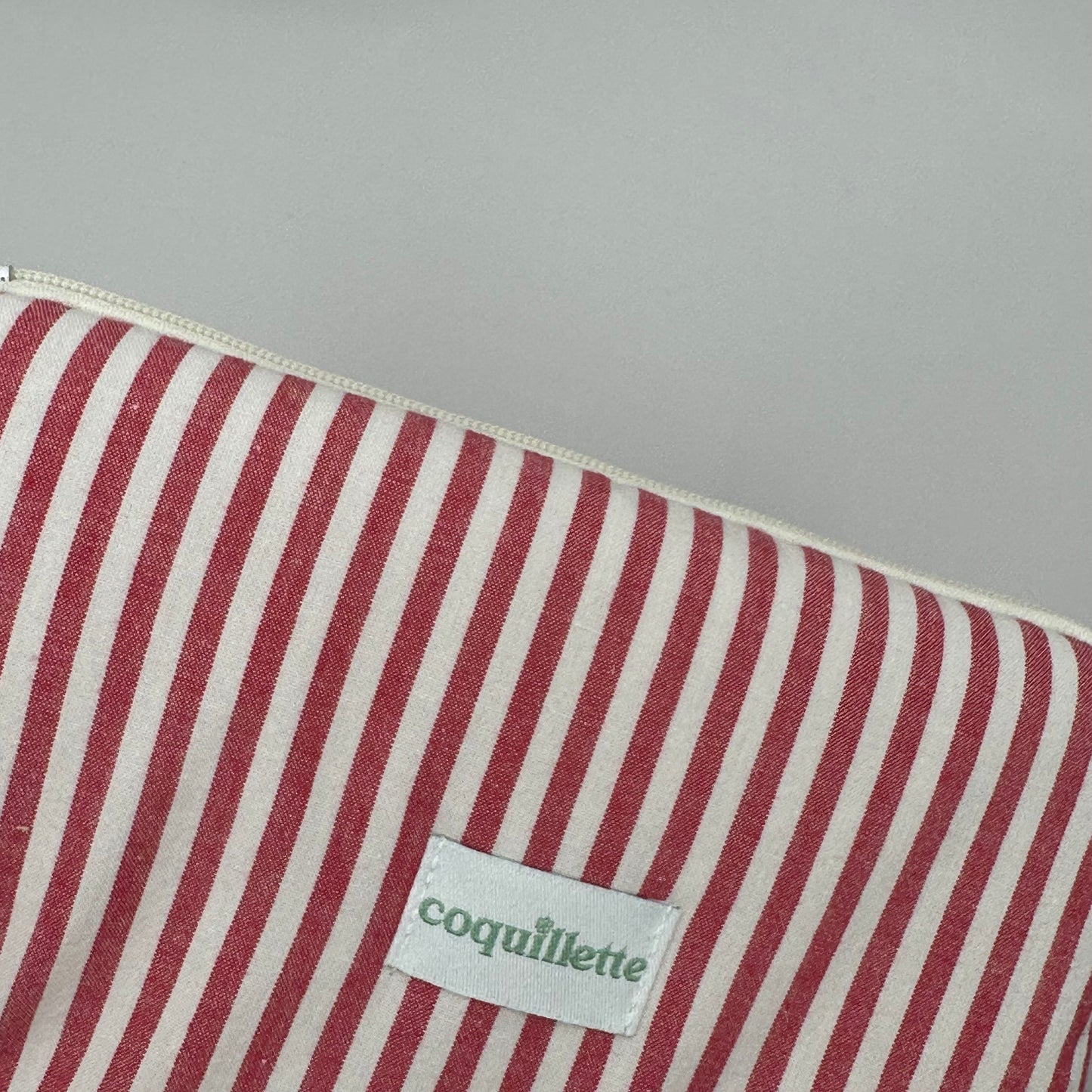 Pochette Rayé Rouge