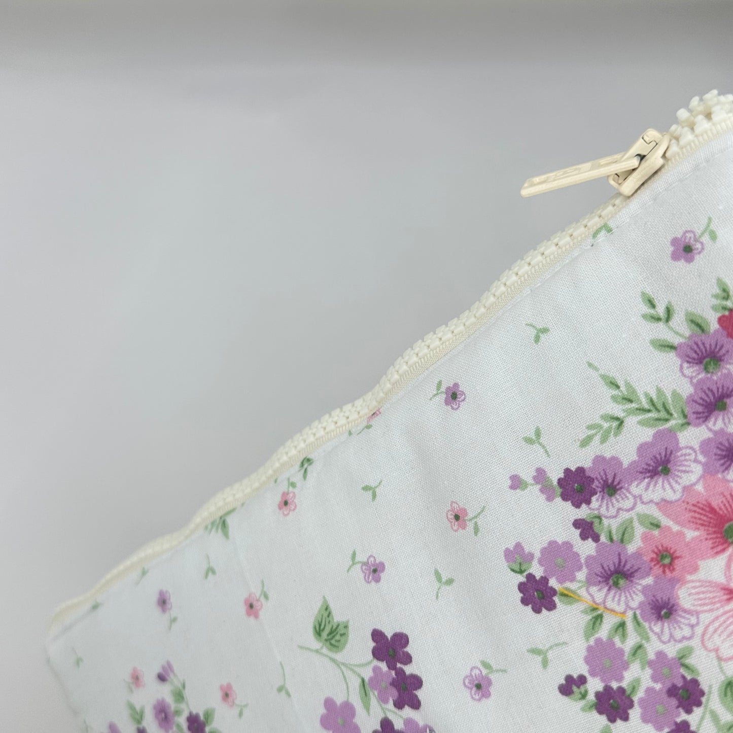 Grande Pochette Fleurs Lila