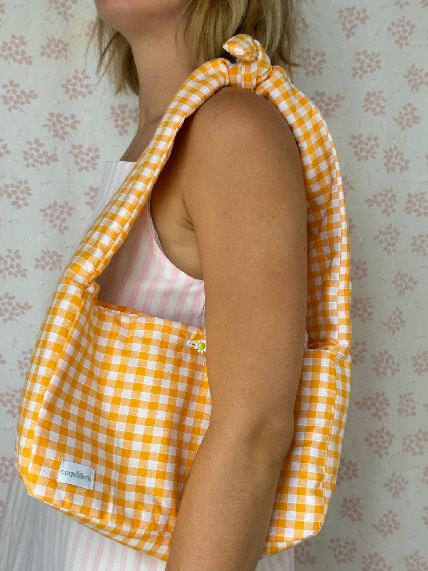 Sac Vichy Jaune