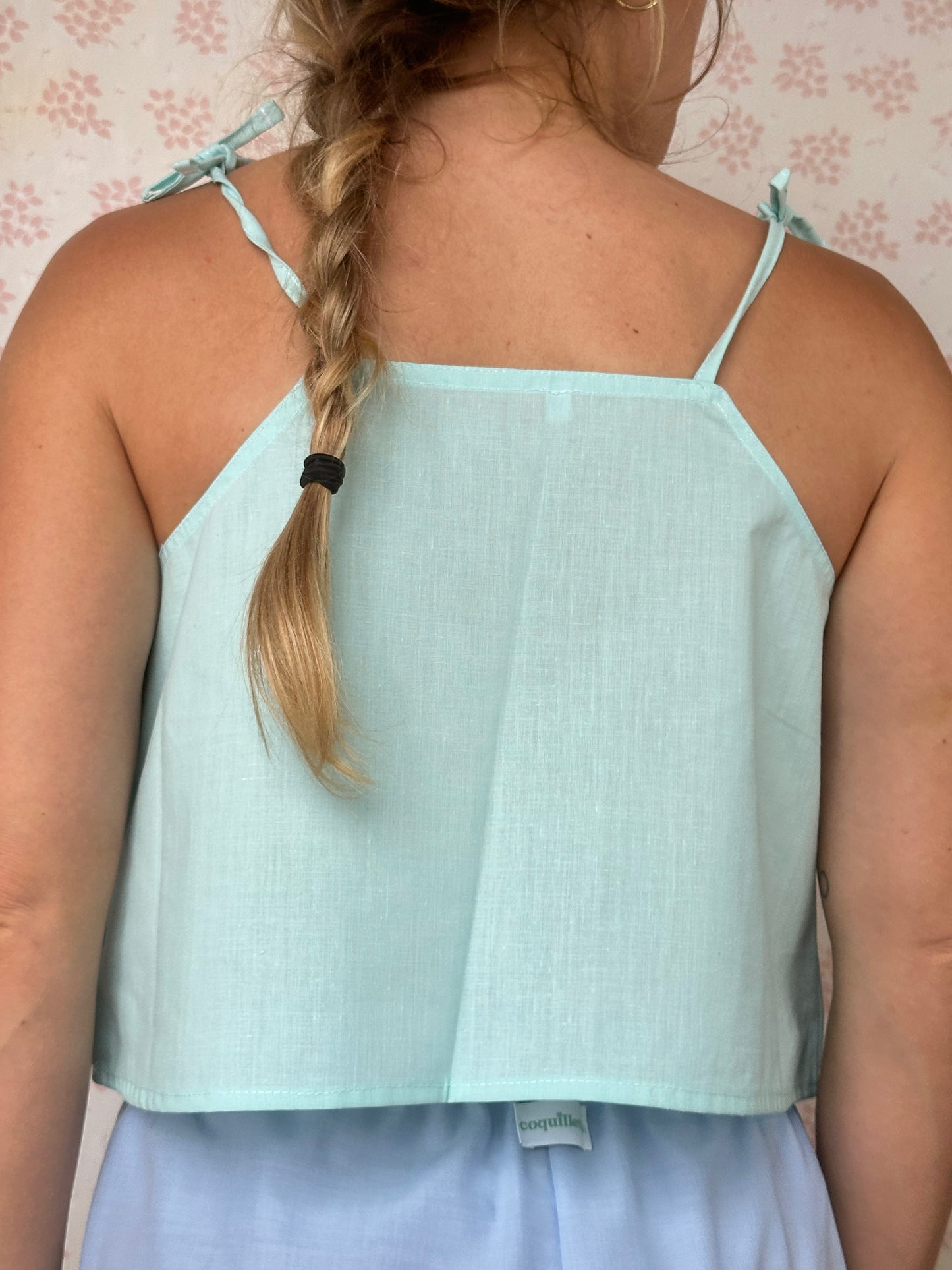 Top Uni Turquoise