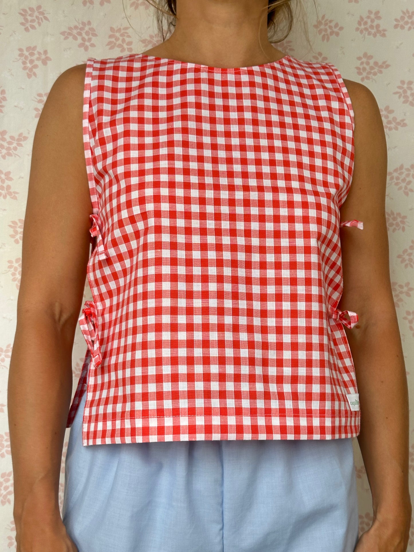 Haut Noeud Vichy Rouge