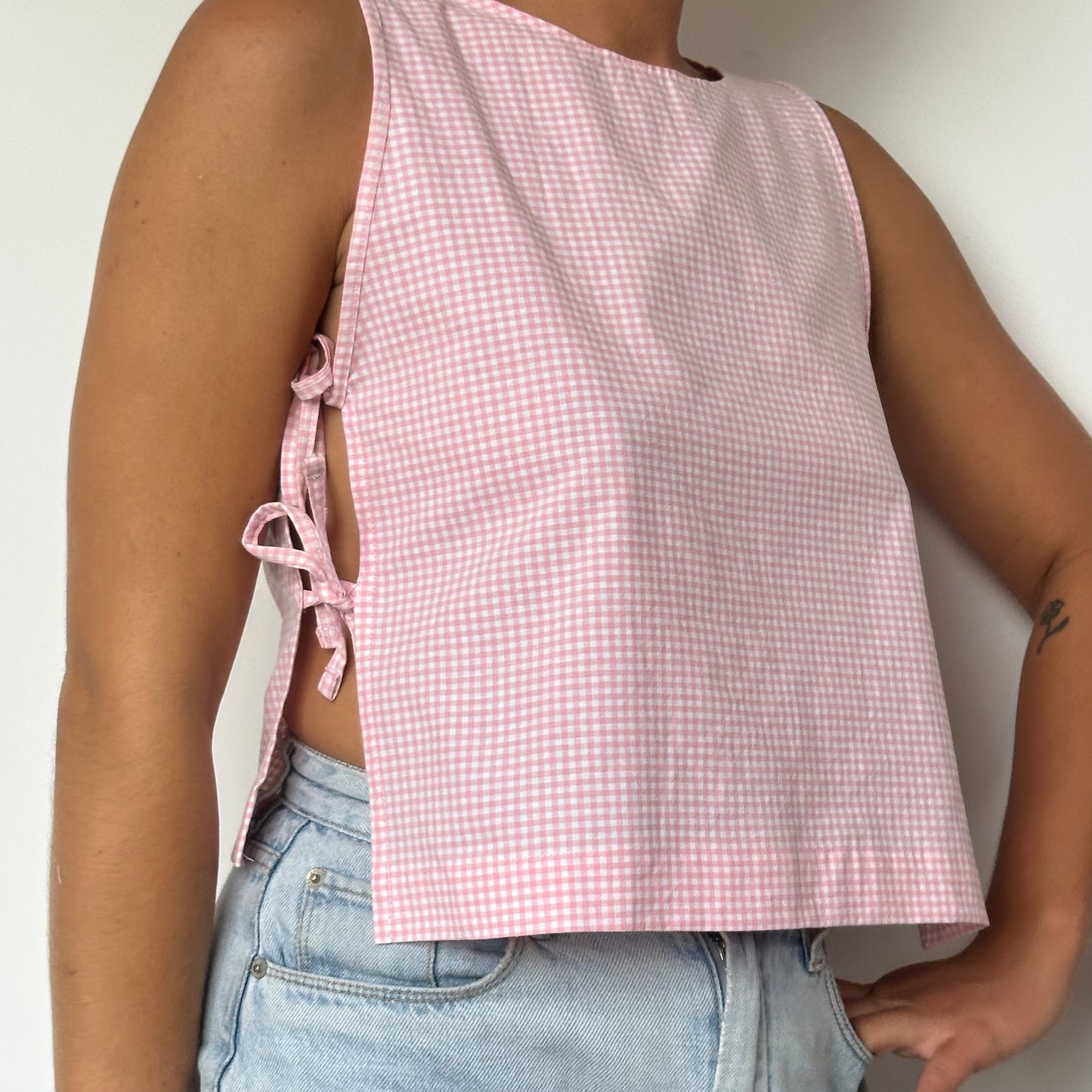 Haut Noeud Côté Vichy Rose