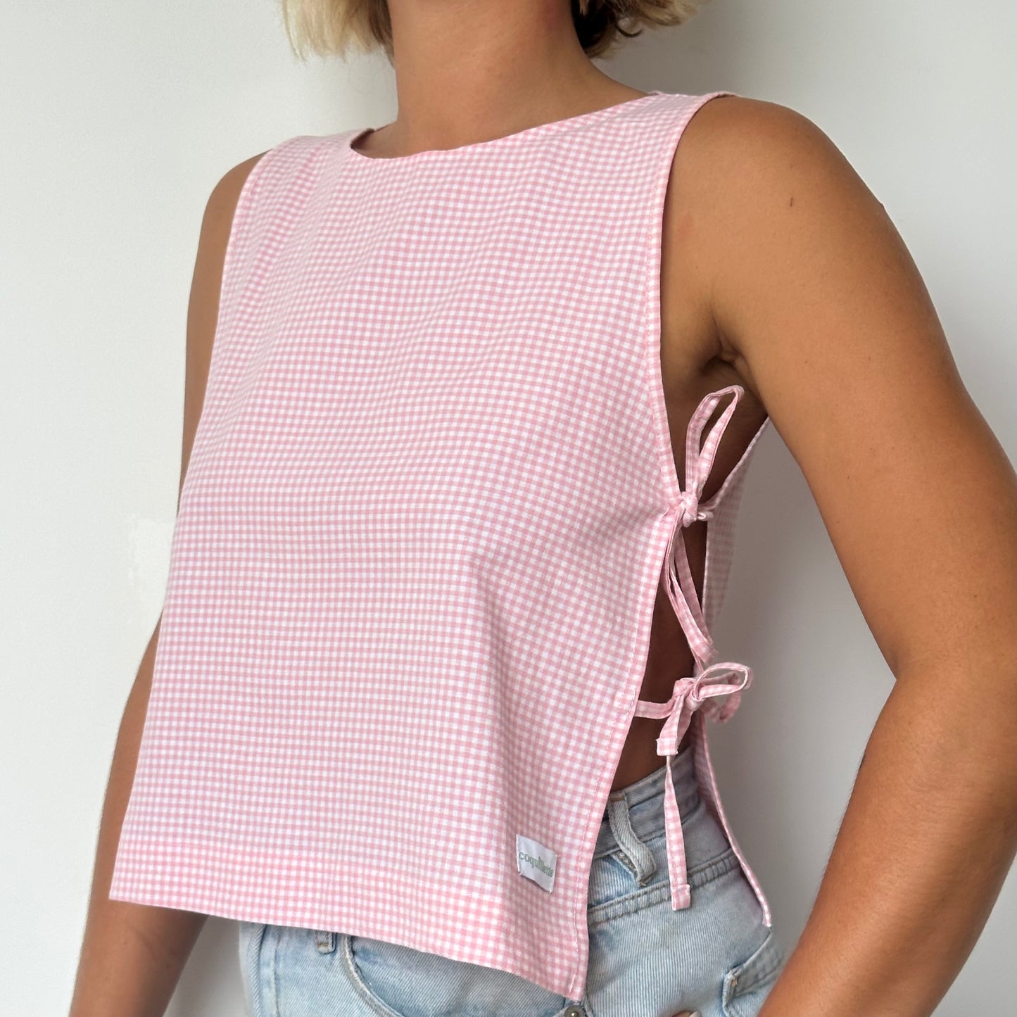 Haut Noeud Côté Vichy Rose