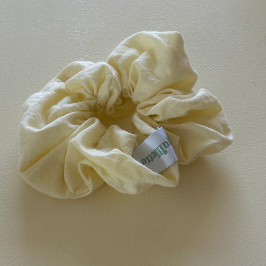 Chouchou Uni Jaune Pastel