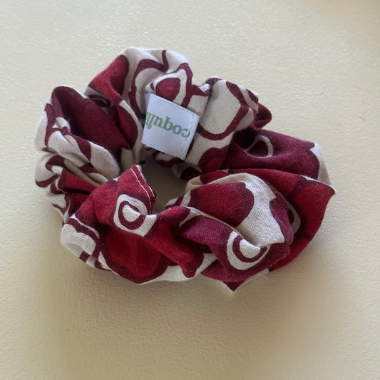 Chouchou Fleurs Rouge