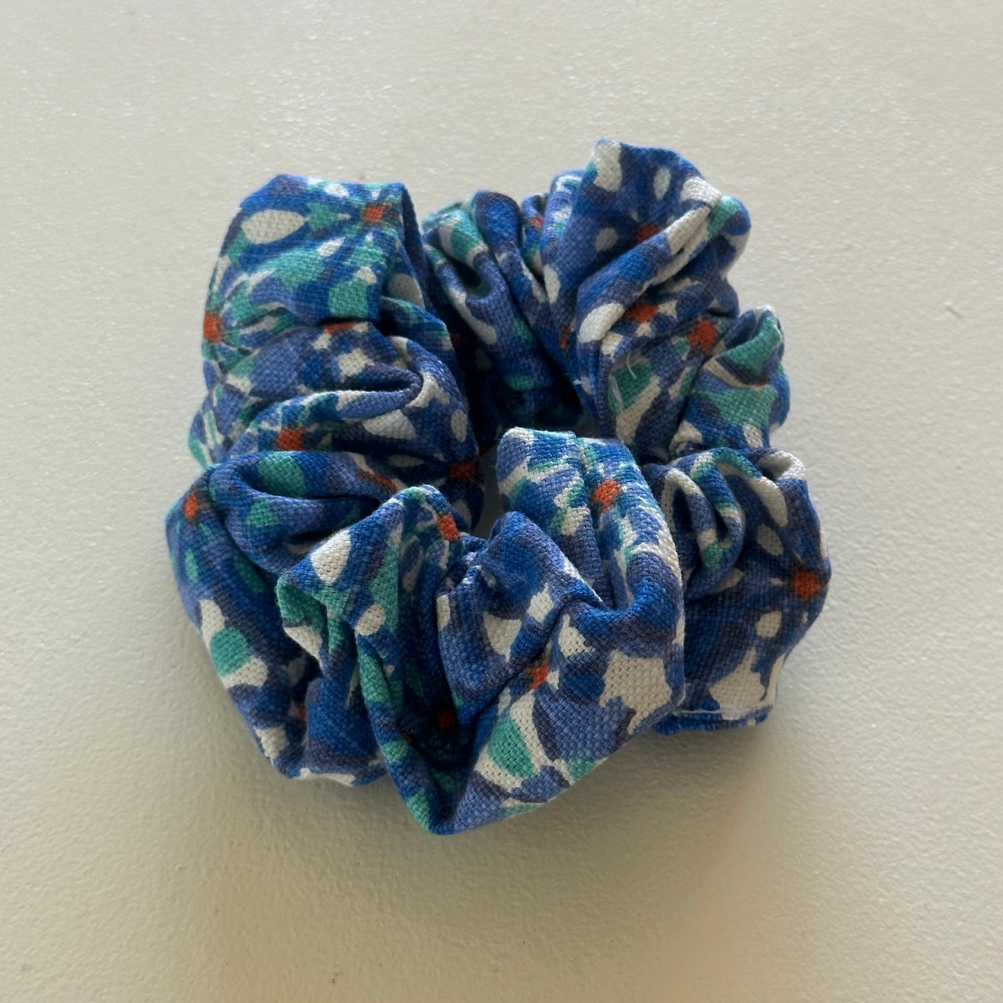 Chouchou Fleurs Bleu