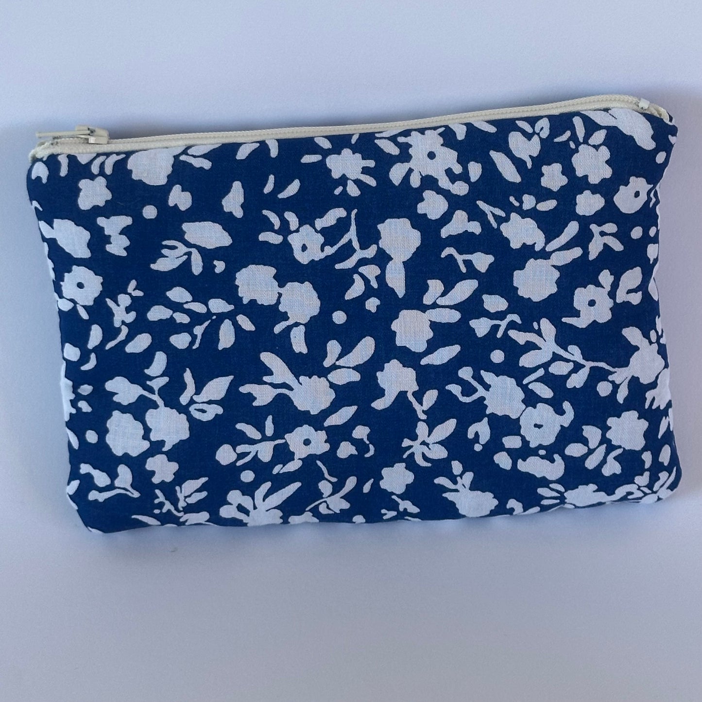 Pochette Bleu Fleurs