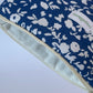 Pochette Bleu Fleurs