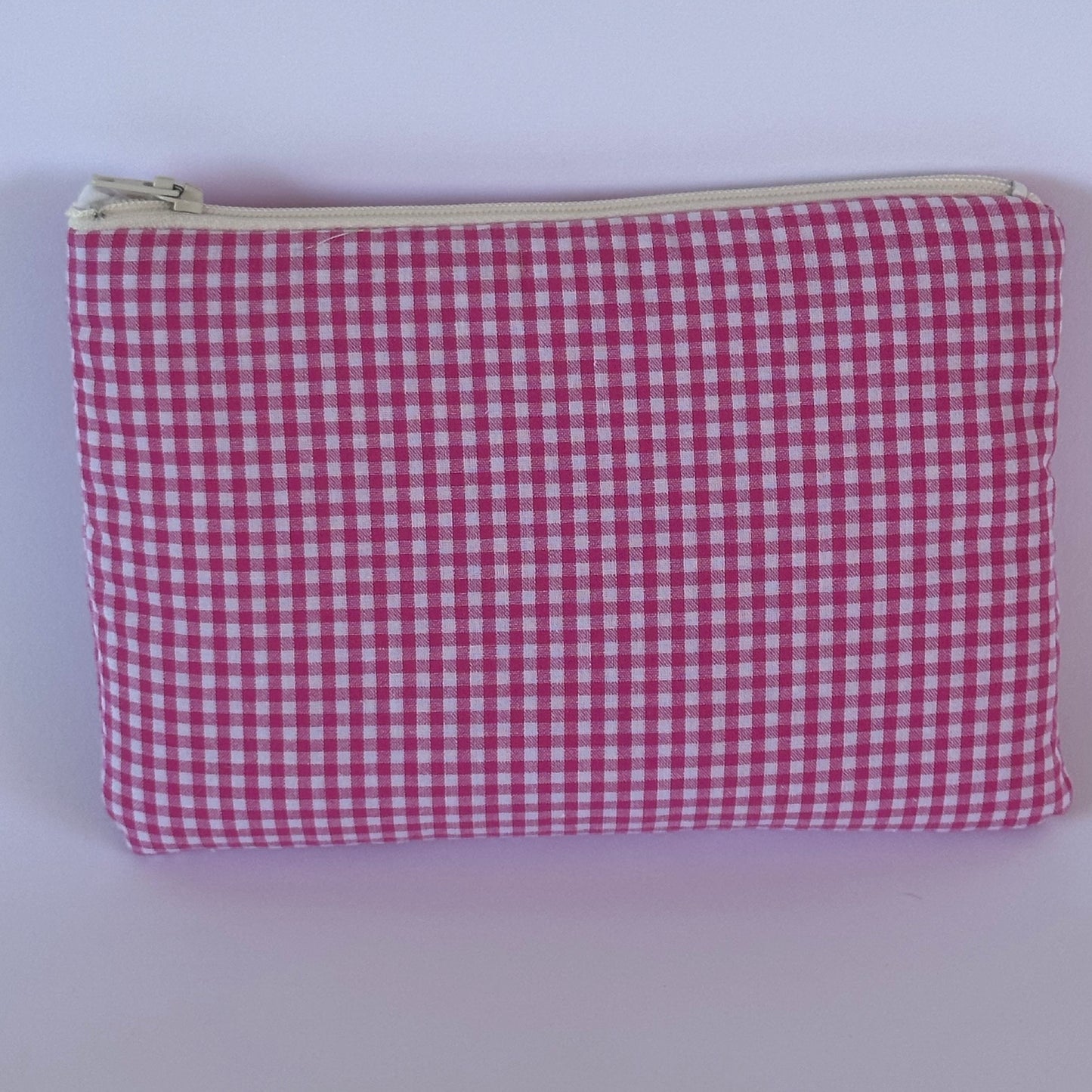 Pochette Vichy Framboise
