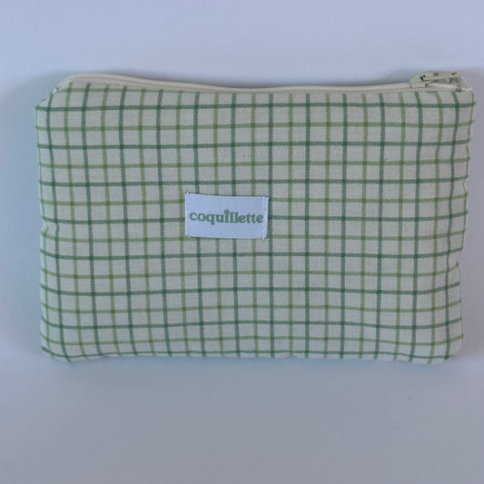 Pochette Carreaux Vert