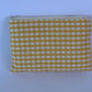 Pochette Vichy Jaune