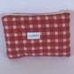 Pochette Vichy Rouge