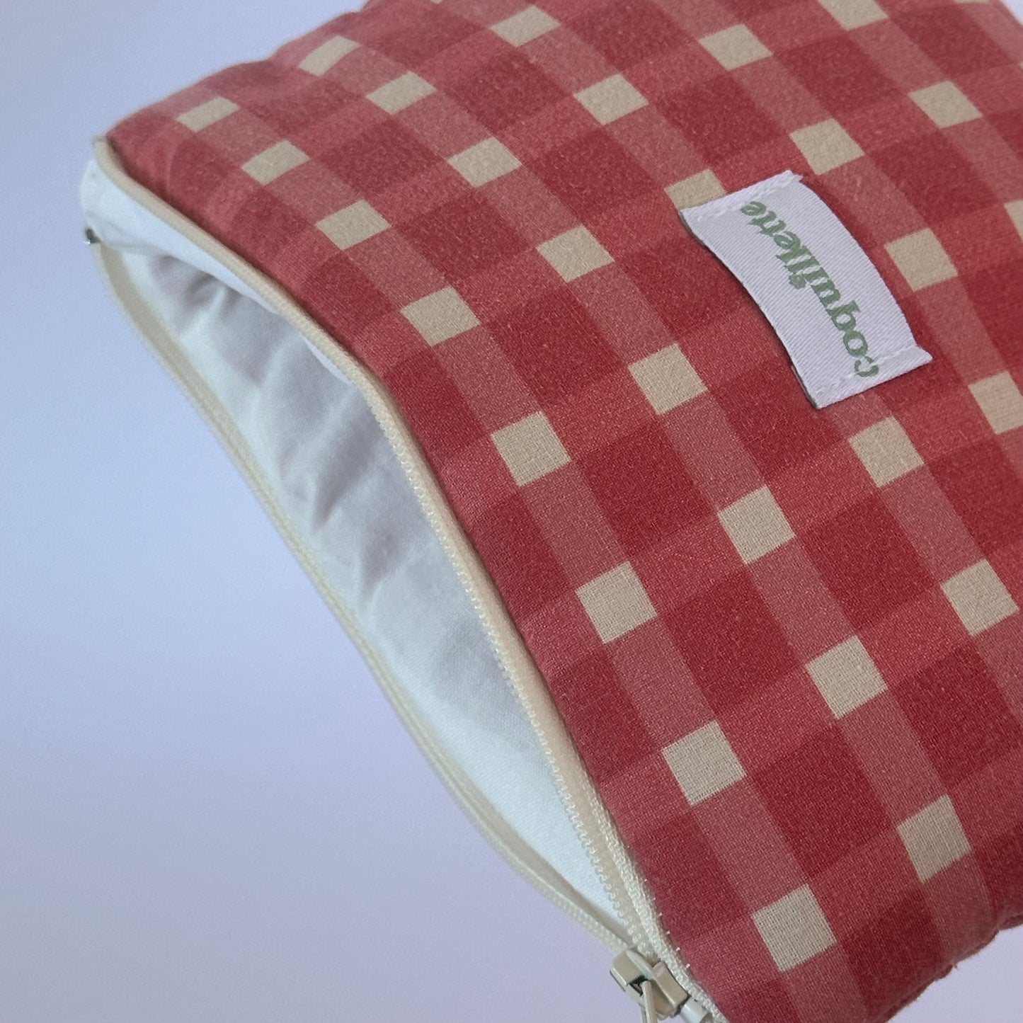 Pochette Vichy Rouge