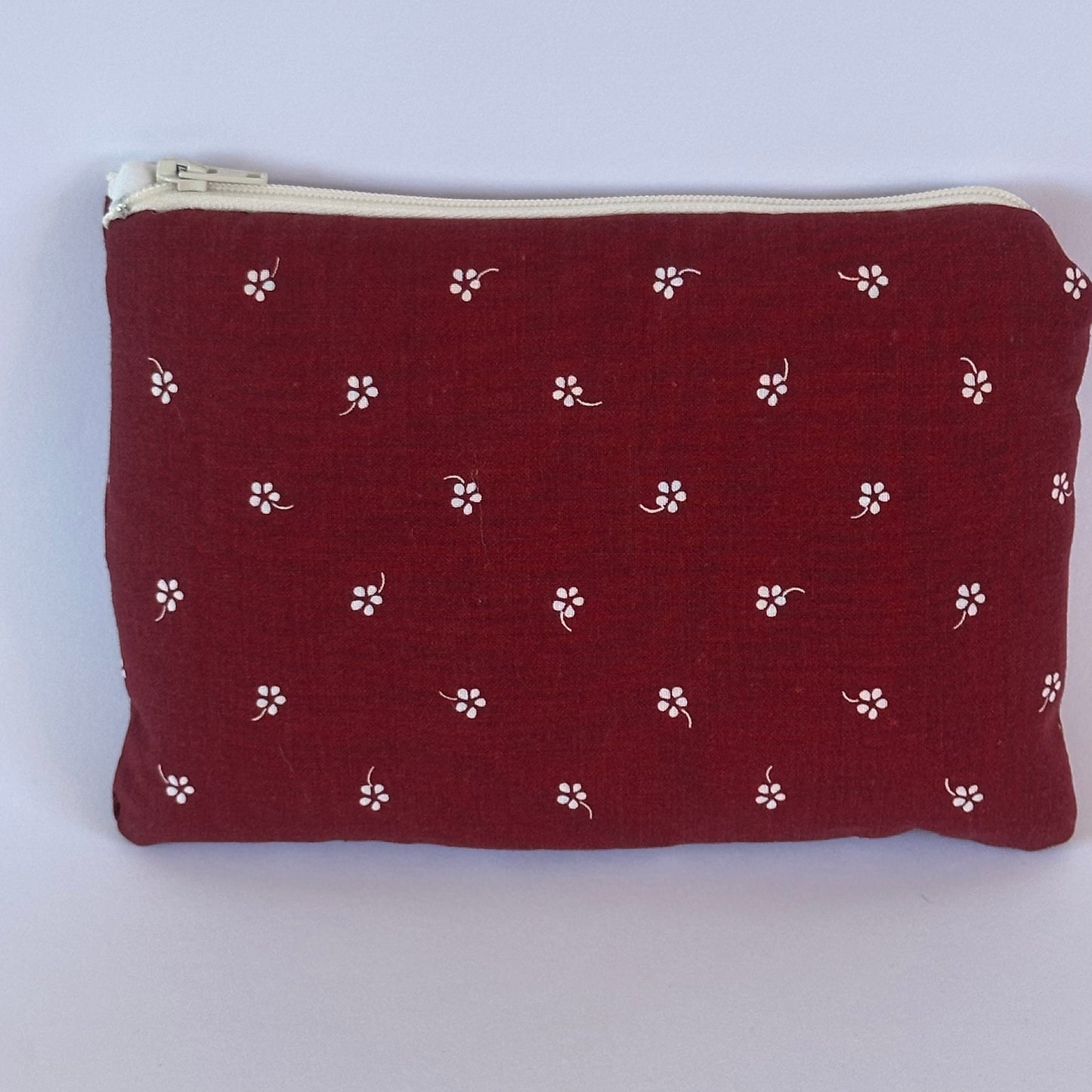 Pochette Rouge Fleurs
