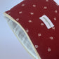 Pochette Rouge Fleurs