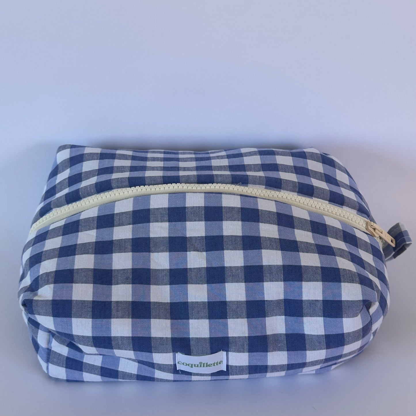 Trousse de toilette Vichy Bleu