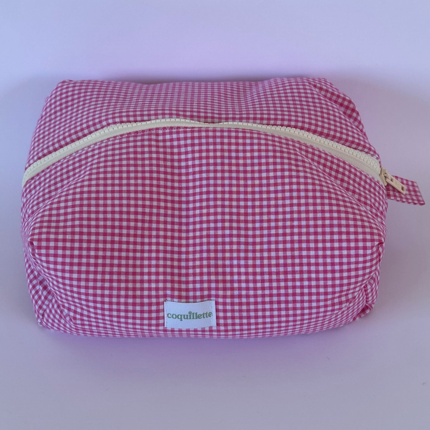 Trousse de toilette Vichy Framboise