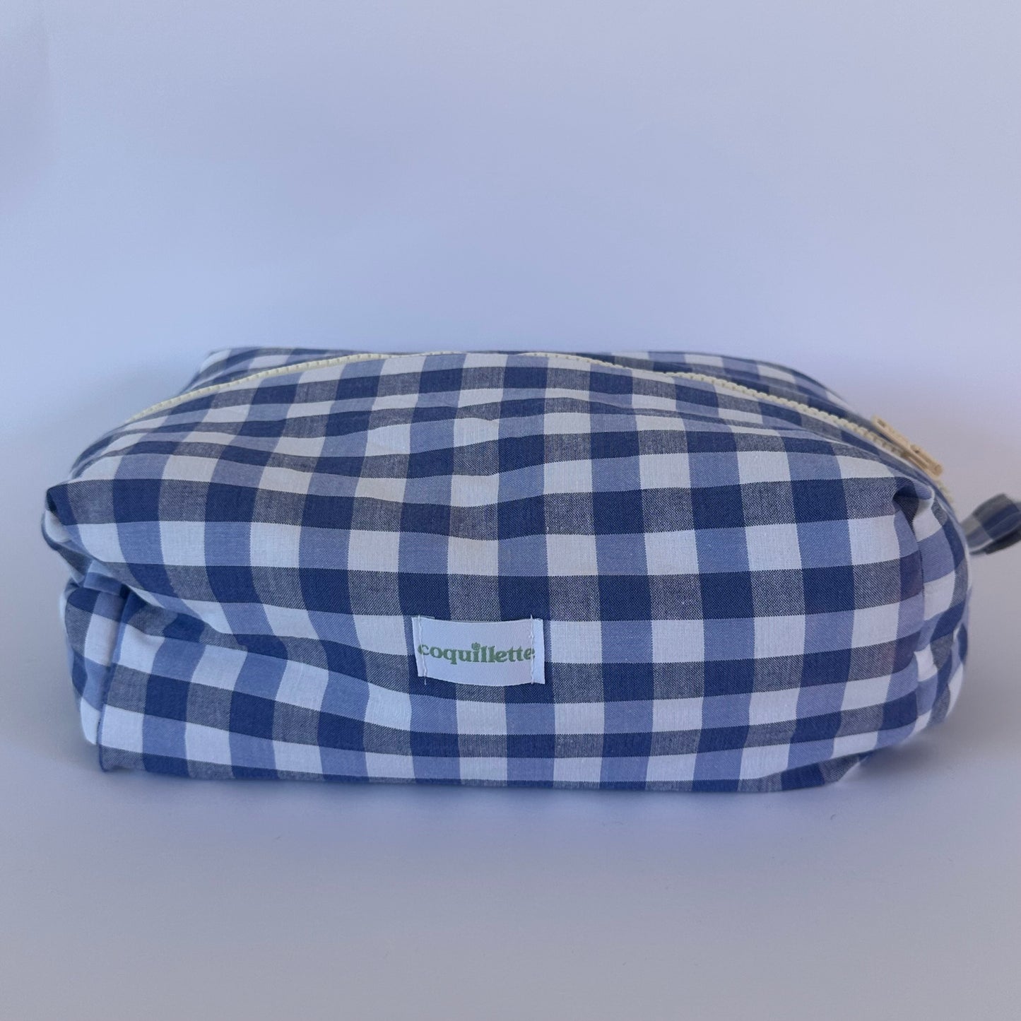 Trousse de toilette Vichy Bleu